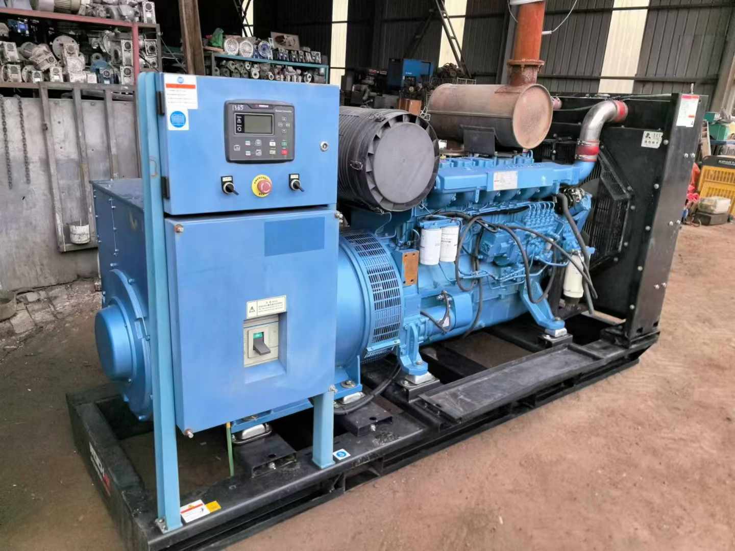 马龙500kW 柴油发电机组可带动设备功率的计算公式是什么?